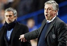 Mourinho y Carlo Ancelotti. | Archivo