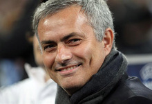 Jose Mourinho, durante el partido entre 'su' Chelsea y el Manchester City. | EFE