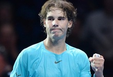 Rafa Nadal, celebra el triunfo ante Roger Federer. | EFE