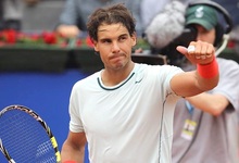 Rafa Nadal, tras su victoria ante Benoit Paire. | EFE