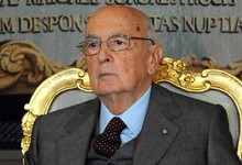 El presidente italiano, Giorgio Napolitano.
