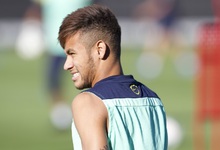 Neymar, falto de forma. | Cordon Press 