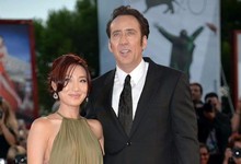 Nicolas Cage y su actual esposa | Archivo