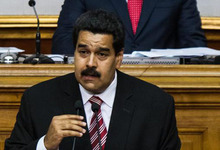 Nicols Maduro, durante su comparecencia en el ALBA. | Efe