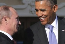 Barack Obama saluda a Putin durante la pasada reunin del G-20 | EFE