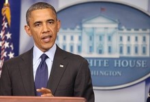 Barack Obama, durante su comparecencia tras la detencin del terrorista | EFE