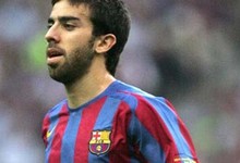 Oleguer Presa, durante su �poca en el Barcelona.