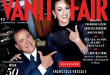 Francesca Pascale y Berlusconi, en Vanity Fair Italia 