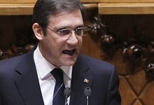 Passos Coelho, en una reciente sesi�n en el parlamento portugu�s | EFE