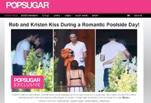 Popsugar ha publicado la exclusiva del beso