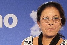 Ofelia Acevedo, viuda de Oswaldo Pay, este domingo en Ganda | Tarek/PP