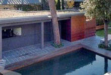 Piscina de agua de mar en el palacete de Pedralbes | Portal Barcelonarent.info