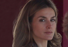 Letizia, en el acto oficial del lunes. | Cordon Press