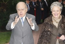 Pujol y su esposa Marta Ferrusola 