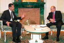 Putin y Asad en una reunin bilateral | Cordon