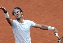 Rafa Nadal, durante su primer partido ante Daniel Brands. | EFE