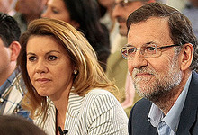 Snchez Camacho, Rajoy, Cospedal y Floriano | Tarek PP