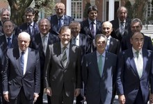 Reunin de Rajoy con los grandes empresarios espaoles | Moncloa