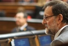 Rajoy, pensativo, en la sesin de control al Gobierno | Diego Crespo