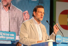 Rajoy, en un momento de su discurso | OIPP