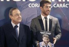 Florentino P�rez y Sergio Ramos | Efe