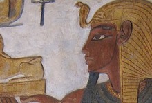Ramss III, representado en Karnak | Wikipedia