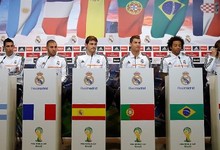 Di Mara, Benzema, Casillas, Cristiano, Marcelo y Modric. | realmadrid.com