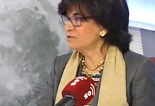 Otaola, en los estudios de esRadio durante la entrevista