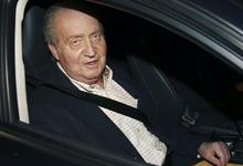 El Rey, tras su reciente operacin | Archivo