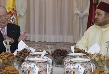 El Rey con Mohamed VI en una cena oficial | EFE