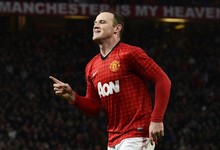 Rooney celebra un gol del Manchester United | Archivo