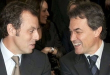 Sandro Rosell y Artur Mas. | Archivo