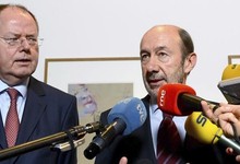 Rubalcaba, en Berln | EFE