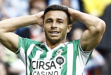 Rubn Castro, durante un encuentro este ao con el Betis. | EFE