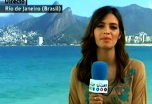 Sara Carbonero desde Brasil | Archivo