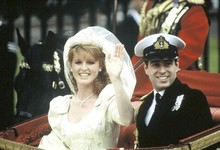 Sarah Ferguson y el prncipe Andrs, el da de su boda | Cordon Press