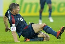 Bastian Schweinsteiger, durante un partido de la Bundesliga esta temporada. | Cordon Press