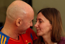 La pareja, durante la rueda de prensa | EFE