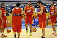 La seleccin espaola de baloncesto quiere estar en los cuartos de final del Eurobasket. | Archivo.