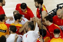 La seleccin espaola de baloncesto se juega su pase a las semifinales del Eurobasket. | EFE