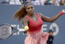 Serena Williams, durante su partido de semifinales ante Na Li. | EFE