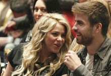 Shakira y Piqu, juntos.