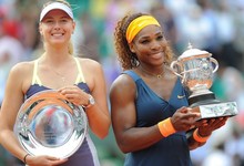 Sharapova y Williams, despus de la final de Rolan Garros | Cordon Press