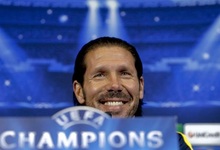 Simeone, en rueda de prensa. | EFE