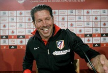 Simeone, en rueda de prensa. | Archivo