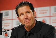 Diego Simeone, en rueda de prensa tras la final.