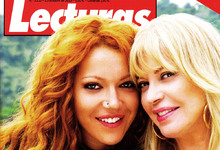 Sofa Cristo y Brbara Rey | Portada de 'Lecturas'