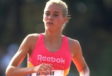 Suzy Favor-Hamilton, durante su �poca como atleta.