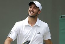 Viktor Troicki, durante un partido en Wimbledon. | Cordon Press