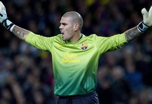 Valds celebra una parada decisiva. | EFE